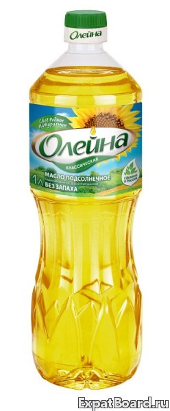 Масло подсолнечное `Олейна Классическая` - 1 л, 2 л, 3 л и 5 л.Баку